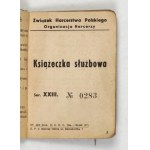 Service ID CARD of the Polish Scouting Association, Scout Organization, issued to Stanisław Grzywacz on January 8, 1948 ...