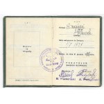 Membership ID card of the Union of Lower-Level Postal, Telegraph, and Telephone Workers of the Republic of Poland issued to Szymon Klusek, valid...