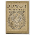 PASSPORT - Passeport. Republic of Poland, Ministry of Internal Affairs. Document issued to Stanisław Fijałek, master of the Kraków Sp...