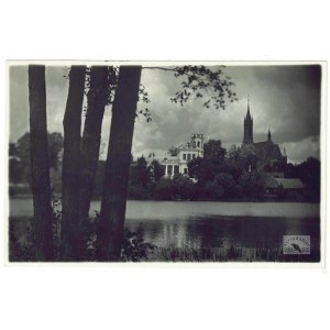 Druskininkai, L. Baranowski – Lake Druskonis with a view of Linksman; photograph from the first half of...