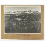 Panorama Zakopanego na fotografii z 1944.