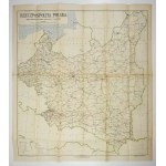 [POLAND]. Republic of Poland. Administrative division as of September 1, 1929. Color map, form 91,...