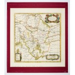[SILESIA]. Ducatus Silesiae Wolanus. Map of the Duchy of Wołów by M. Pitt, 1681.