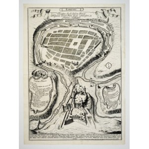 Kamieniec Podolský – mědiryt z roku 1692