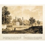 [SZCZEPANÓW]. Szczepanów (Galicia). Tinted lithograph. 19.5 x 28.3 cm.
