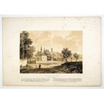 [SZCZEPANÓW]. Szczepanów (Galicia). Tinted lithograph. 19.5 x 28.3 cm.