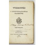 IMAGES and Scientific Discussions. Part 1: 1834.