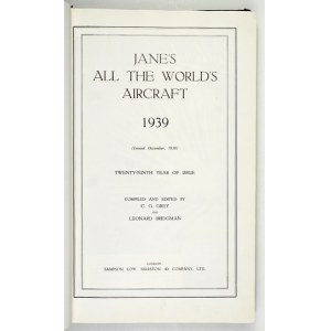 Jane's All the World's Aircraft 1939 – katalóg lietadiel z decembra 1939.