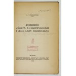 SKAŁKOWSKI A[dam] M[ieczysław] - Il pedigree di Józef Sułkowski e le sue lettere giovanili. Poznań 1934....
