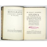 SCHIPPER Ignacy - Studya nad stosunkami gospodarczymi Żydów w Polsce podczas średniowiecza. Lwów 1911....