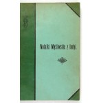 Józef POTOCKI - Hunting Notes from India. Illustrated with 13 engravings. Kraków, 1891. Published by the author. 8, p. [4], 149, [2],...