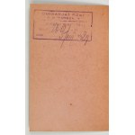 BYLAWS of the Podlasie Hunting Club in Janów Podlaski. Warsaw [1929]. Printed by A. Szuster. 16d, p. 15, [1]....