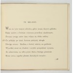STRABUS, Walafryd—*The Garden* (*Hortulus*). Translated by Henryk Szancer. With an introduction and footnotes by Mieczysław Proner. Warsaw...