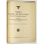 AMTLICHES Gemeinde- und Dorfverzeichnis für das Generalgouvernement auf Grund der Summarischen Bevölkerungsstandsaufnahm...