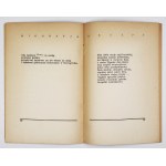[BUJNICKI, Teodor] - 18 Vile Lampoons on Vilnius and Its Residents. Vilnius, 1934. Published by the Vagabonds' Club; Printed by Grafika. 8,...