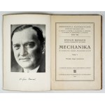BANACH S. – Mechanika w zakresie szkół akademickich. T. 1-2. 1947.