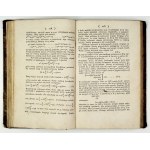 HRECZYNA G. – Początki algebry. Cz. 1-2. 1830.