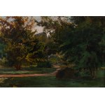 Eugene Kazimirovsky (1873 - 1939), "Garden."