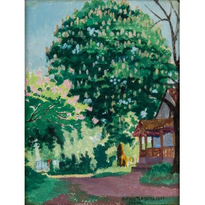Alfred Terlecki (1883 - 1973), Kwitnący kasztan