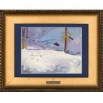 Stanislaw Galek (1876 - 1961), "Snows in the Tatra Mountains".