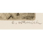 Eugeniusz Waniek (1906 - 2009), By the Machine.