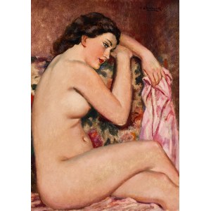 Stanislaw Zurawski (1889 - 1976), Brunette. Nude