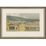 Wlastimil Hofman (1881 - 1970), Pejzaż z Bliskiego Wschodu. Haifa