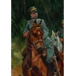 Stanislaw Studencki (1900 - 1944), Ułani pytający górala o drogę.