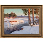 Viktor Koretsky (1897 - 1980), "Winter Creek".