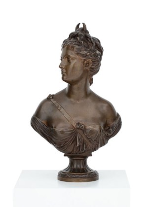 Author Unspecified, Bust of Diana, 19th/20th century according to Jean Antoine Houdon