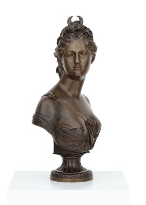 Author Unspecified, Bust of Diana, 19th/20th century according to Jean Antoine Houdon