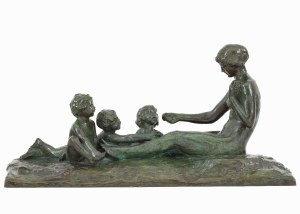 Paul Landowski (1875-1961), La becquée, 1919