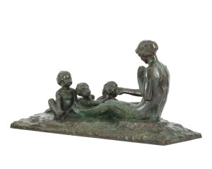 Paul Landowski (1875-1961), La becquée, 1919