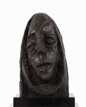 Wojciech Fangor (1922-2015), Sorrowful Head, 1948 (cast 2014)