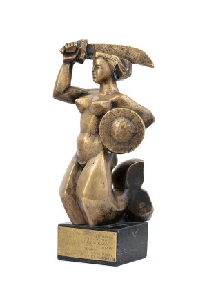 Karol Tchorek (1904-1985), Warsaw Mermaid, 1965