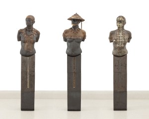 Przemyslaw Lasak (b. 1958), from the series Emigrants, 2016 (set of 3 sculptures)