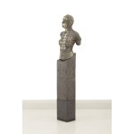 Przemysław Lasak (ur. 1958), z cyklu Emigrantki, 2016 (zestaw 3 rzeźb)
