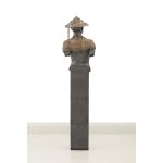 Przemysław Lasak (ur. 1958), z cyklu Emigrantki, 2016 (zestaw 3 rzeźb)