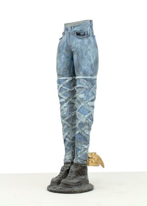 Tomasz Kawiak (b. 1943), Mercure en jeans, 1999 (cast from 2024)