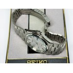 Seiko SQ100 35mm men's watch with original Seiko box