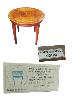 Coffee Table from the Bristol Hotel