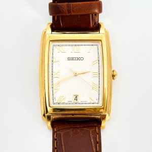 Zegarek męski Seiko Tank 28x34 mm