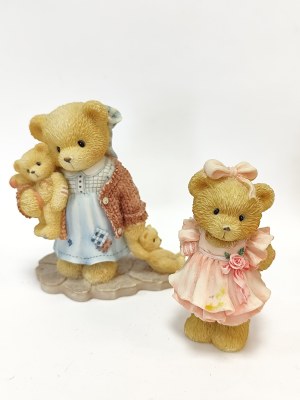 5 Teddies figurines