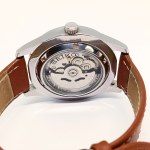 Men's Seiko 5 Automatic 23 Jewels 100M DayDate Steel 42mm Watch