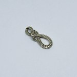 Srebrna zawieszka z Diamentami około 0.13 Ct