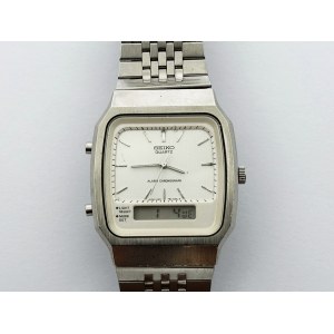 Zegarek męski/unisex Seiko Alarm Chronograph 33 mm