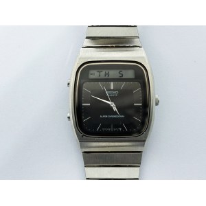 Zegarek męski/unisex Seiko Alarm Chronograph 31 mm