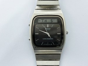 Men's/unisex Seiko Alarm Chronograph 31 mm watch