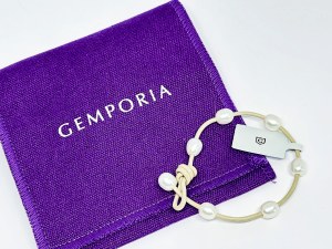 Bracelet with freshwater pearls, Gemporia