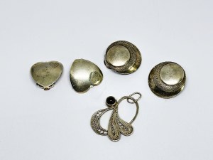 Warmet silver jewelry set